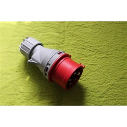 Cee 5 Pol - 16 amp Han Rød/Grå