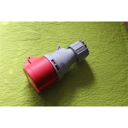 Cee 5pol.16amp Hun Rød/Grå