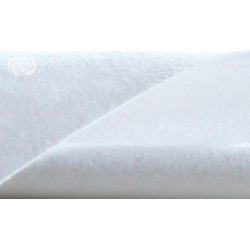 Bordmolton 90cm bred hvid 360g 30m rulle