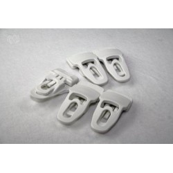 Hold-on-Clip stor 10 Pack hvid