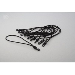 Gummisstrop med hook sort