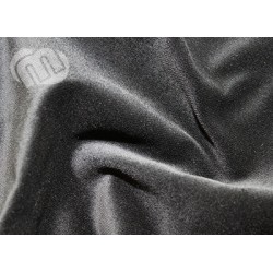 Stage velour Sort 150cm bred