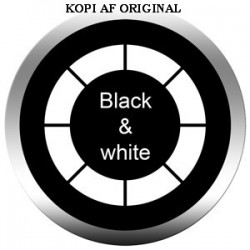 Glas gobo Sort hvid KOPI