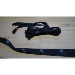 Molton bindebånd sort 10 stk a 80cm