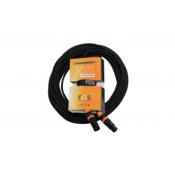 FCXLR31500 DMX kabel 15m 110 Ohm med XLR3 pol han hun