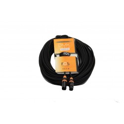 FCXLR33000 DMX kabel 30m 110 Ohm med XLR3 pol han hun