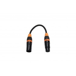 FC-XLR-3F5M adapter for 3 pol hun XLR til 5 pol han XLR