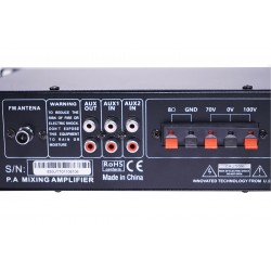 IPA50 Public Address mixer forstærker 50 w, 100V / 70V