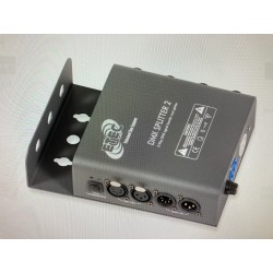 DMX Booster 2 kanals ud i 3 eller 5 pol