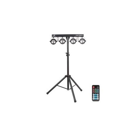 LED PARTYBAR 1 COB RGB med Stativ og tasker