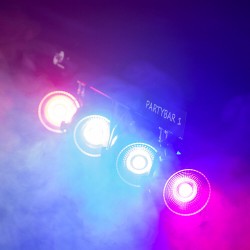 LED PARTYBAR 1 COB RGB med Stativ og tasker